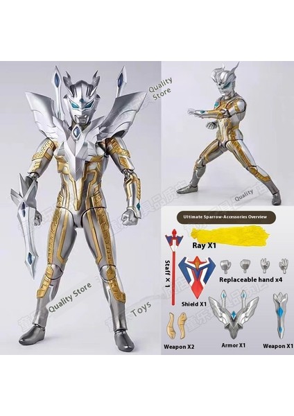 Ultraman El Çocuk Oyuncakları Oyuncak Bebek Modeli (Yurt Dışından)