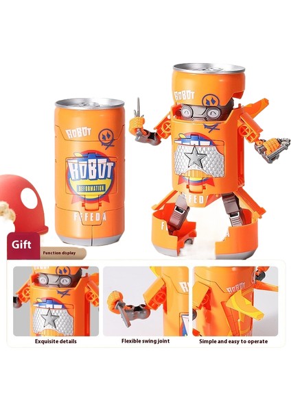 Çocuk Yaratıcı Dönüşüm Robotu Oyuncak Vapour Samurai (Yurt Dışından)