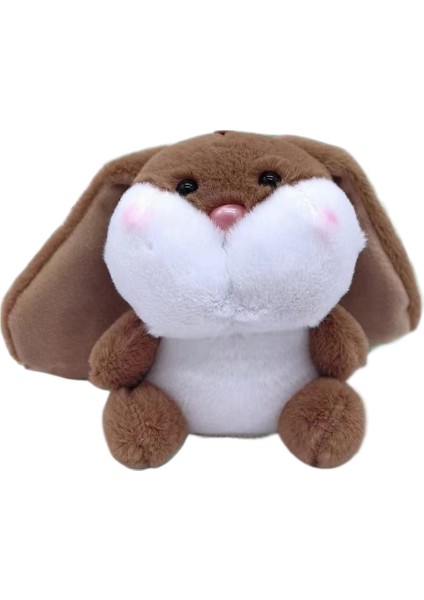Tavşan Kaık Doodle Büyük Kulaklar Tavşan Peluş Oyuncak Bebek Kolye (Yurt Dışından)