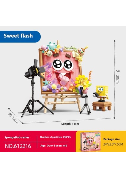 Spongebob Squarepants Sokak Görünümü Çocuk Eğitici Puzzle Oyuncakları (Yurt Dışından)