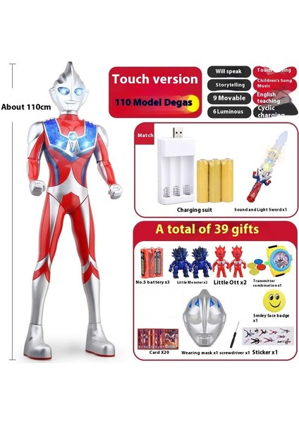 Yeni Büyük Boy Ultraman Serisi Çocuk Oyuncak Model Seti (Yurt Dışından)
