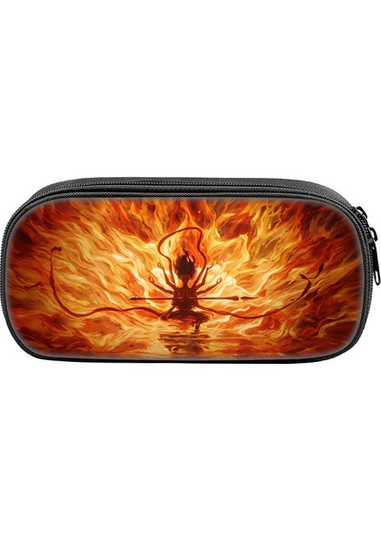 Nezha: Şeytan Çocuk Dünyaya Geliyor Kalem Çantası Ilkokul ve Ortaokul Öğrencileri Anime Kalem Kırtasiye Çantası (Yurt Dışından)