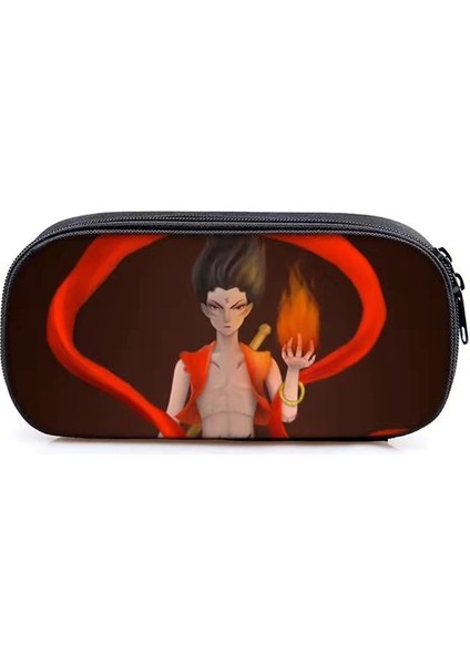 Ne Zha'nın Sihirli Çocukları Perili Deniz Kalem Kılıfı Düzenleyici Büyük Kapasiteli Kırtasiye Çantası (Yurt Dışından)