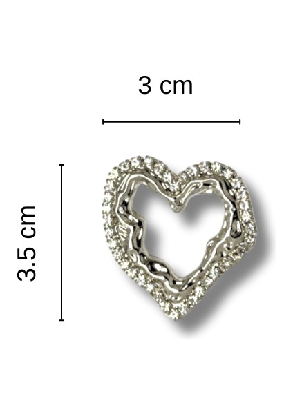 Taşlı Kalp Broş fiyatları