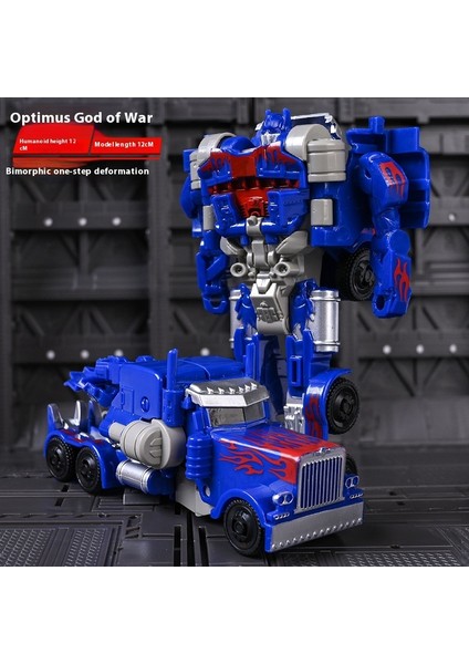 One Step Transformer Transformer Robot Oyuncak Çocuk Araba Modelleri (Yurt Dışından)