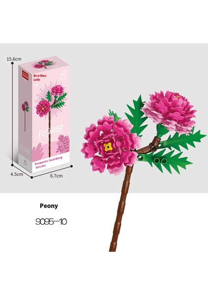 Yapı Taşları Çiçek Küçük Peletler Puzzle Yapboz Hediye (Yurt Dışından)