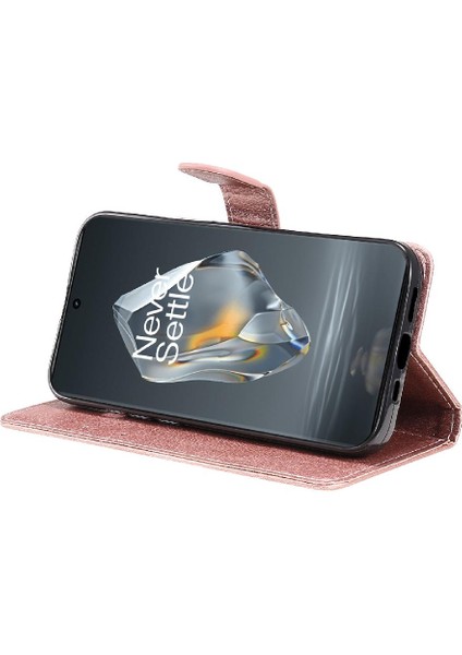 Kart Yuvası ile Oneplus Ace 3 5g Için Flip Case Yüksek Kalite Deri Cüzdan (Yurt Dışından)