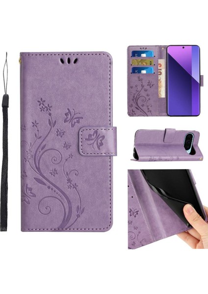 Google Pixel 9 Pu Deri Manyetik Kapatma Kickstand Kartı Için Filp Durumda (Yurt Dışından)