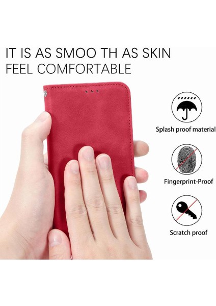 Realme C65 Cüzdan Flip Kapak Için Flip Case Basit Iş Darbeye (Yurt Dışından) indirimleri