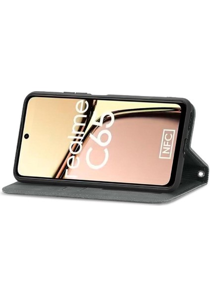 Realme C65 Cüzdan Flip Kapak Için Flip Case Basit Iş Darbeye (Yurt Dışından) fiyatları
