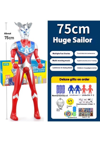 Yeni Büyük Boy Ultraman Serisi Oyuncak Model Seti (Yurt Dışından)