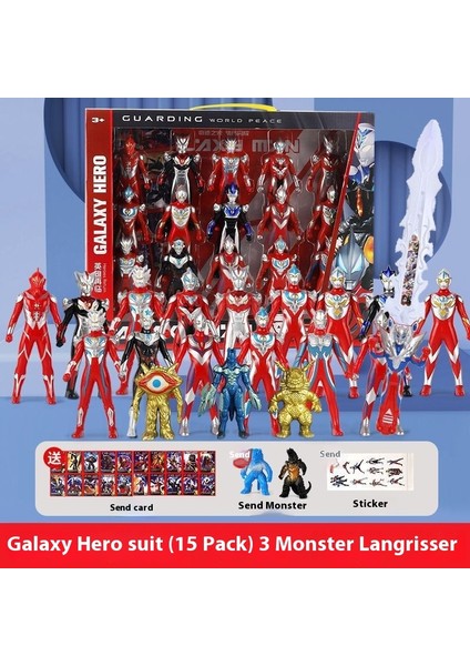 Ultraman Tam Set Oyuncak Karakter Model Süsleri (Yurt Dışından)