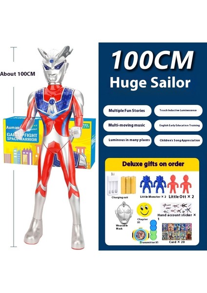 Yeni Büyük Boy Ultraman Serisi Oyuncak Model Seti (Yurt Dışından)