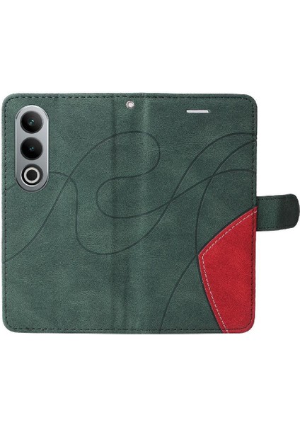 Oneplus Ace 3V 5g Kickstand Koruyucu Deri Cüzdan Rengi Için Flip Case (Yurt Dışından)