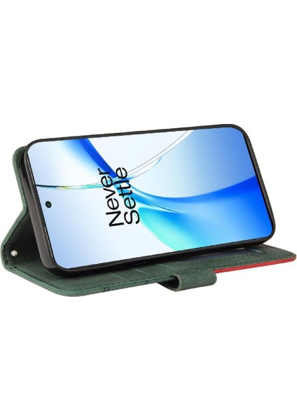 Oneplus Ace 3V 5g Kickstand Koruyucu Deri Cüzdan Rengi Için Flip Case (Yurt Dışından)