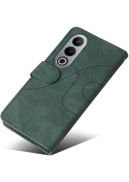 Oneplus Ace 3V 5g Kickstand Koruyucu Deri Cüzdan Rengi Için Flip Case (Yurt Dışından)