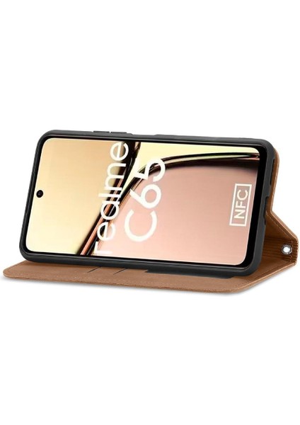 Realme C65 Cüzdan Flip Kapak Için Flip Case Basit Iş Darbeye (Yurt Dışından) fiyatları