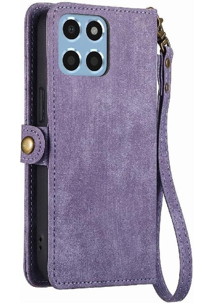 Onur X8 5g Için Flip Case Kapak Darbeye Cüzdan Deri Kılıf (Yurt Dışından)
