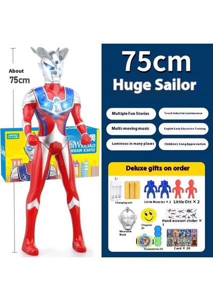 Yeni Büyük Boy Ultraman Serisi Oyuncak Model Seti (Yurt Dışından)