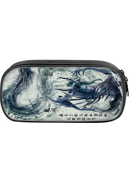 Nezha: Şeytan Çocuk Dünyaya Geliyor Kalem Çantası Ilkokul ve Ortaokul Öğrencileri Anime Kalem Kırtasiye Çantası (Yurt Dışından)