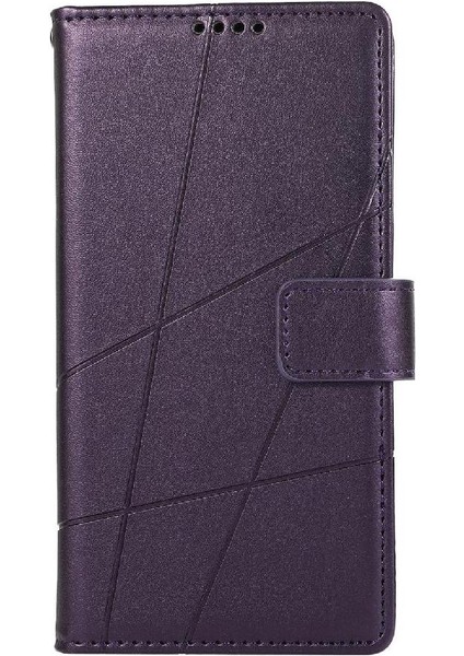Realme C63/C61 Kickstand Şok Emici Üç Kart Yuvaları Için Flip Case (Yurt Dışından)