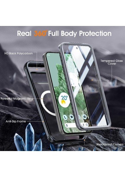 Google Pixel 9 Için Miracase Manyetik Kılıf Pet Koruyucu Film 360 Tüm ve (Yurt Dışından) fiyatları
