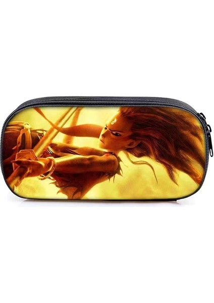 Ne Zha'nın Sihirli Çocukları Perili Deniz Kalem Kılıfı Düzenleyici Büyük Kapasiteli Kırtasiye Çantası (Yurt Dışından)