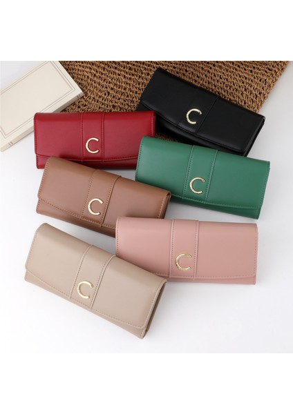 Üç Katlı Uzun Cüzdan Çoklu Kart Yuvası Kadın El Çantası Kart Tutucu (Yurt Dışından) fiyatları