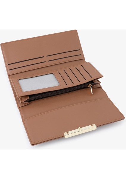 Moda Uzun Kadın Cüzdan Çok Yönlü Clutch Çoklu Kart Yuvası Kart Tutucu (Yurt Dışından) modelleri