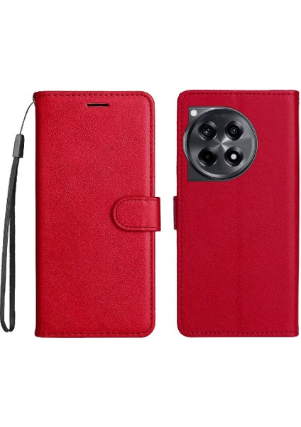 Kart Yuvası ile Oneplus Ace 3 5g Için Flip Case Yüksek Kalite Deri Cüzdan (Yurt Dışından)