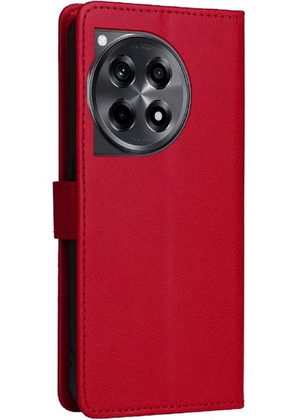 Kart Yuvası ile Oneplus Ace 3 5g Için Flip Case Yüksek Kalite Deri Cüzdan (Yurt Dışından)