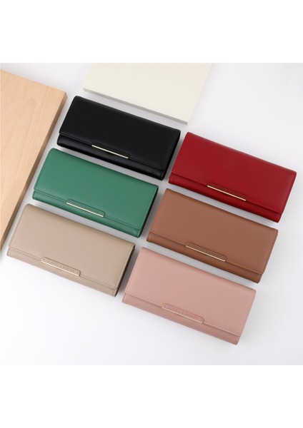 Moda Uzun Kadın Cüzdan Çok Yönlü Clutch Çoklu Kart Yuvası Kart Tutucu (Yurt Dışından) fiyatları