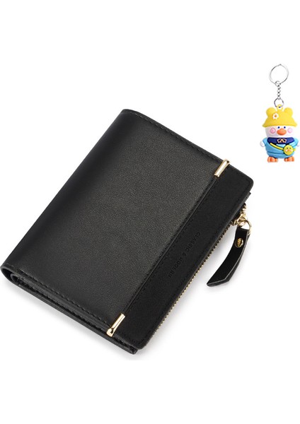 Iki Katlı Kısa Cüzdan Bayan Para Cüzdan Buzlu Bayan Cüzdan Cüzdan Kart Tutucu (Yurt Dışından)