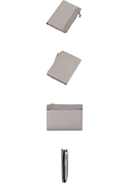 Iki Katlı Kısa Cüzdan Bayan Para Cüzdan Buzlu Bayan Cüzdan Cüzdan Kart Tutucu (Yurt Dışından) modelleri