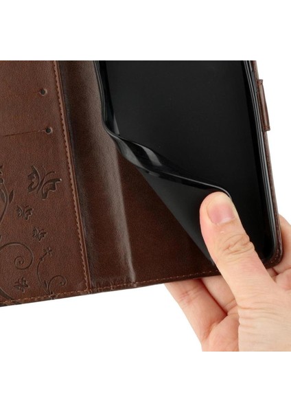 Google Pixel 9 Pu Deri Manyetik Kapatma Kickstand Kartı Için Filp Durumda (Yurt Dışından) modelleri