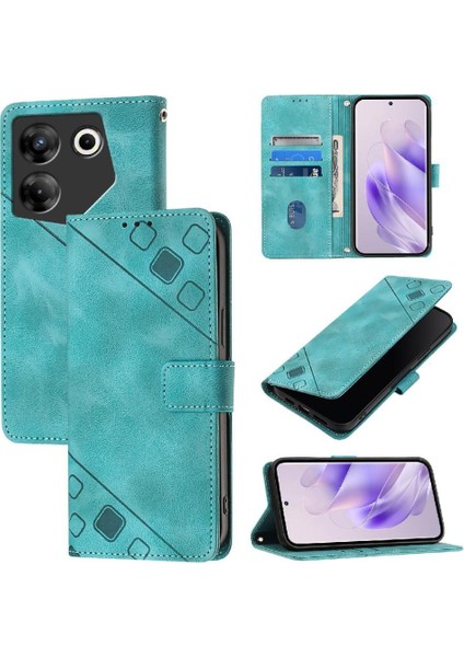 Tecno Camon 20 Pro 5g Kart Tutucu Cüzdan Kapak Kapak Manyetik (Yurt Dışından)