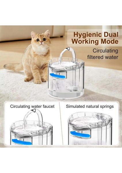Evcil Hayvan Otomatik Su Dispenseri Sirkülasyon Çeşmesi Kedi Köpek Içme Dispenseri (Yurt Dışından) fiyatları