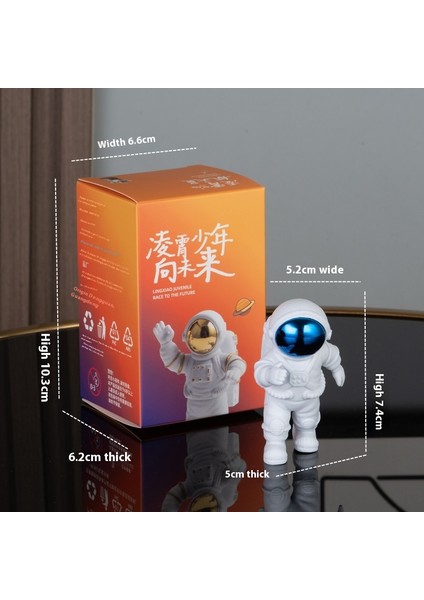 Yeni Astronot Süsü Uzay Adamı Süsü Masaüstü Süsleri (Yurt Dışından)