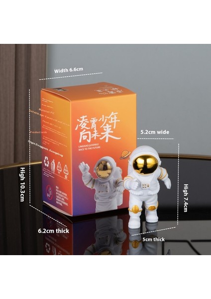 Yeni Astronot Süsü Uzay Adamı Süsü Masaüstü Süsleri (Yurt Dışından)