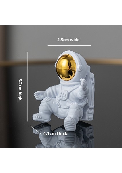 Yeni Astronot Süsü Uzay Adamı Süsü Masaüstü Süsleri (Yurt Dışından)