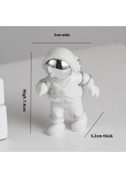 Yeni Astronot Süsü Uzay Adamı Süsü Masaüstü Süsleri (Yurt Dışından)