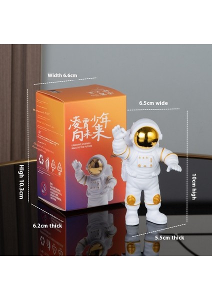 Yeni Astronot Süsü Uzay Adamı Süsü Masaüstü Süsleri (Yurt Dışından)