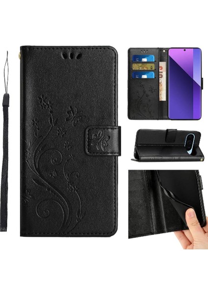 Google Pixel 9 Pu Deri Manyetik Kapatma Kickstand Kartı Için Filp Durumda (Yurt Dışından)