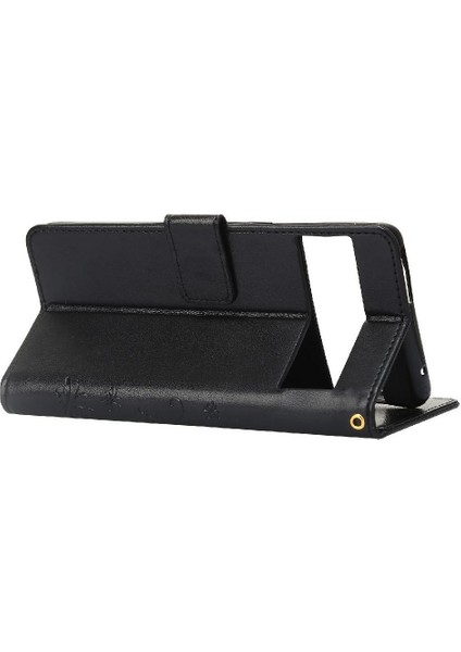 Google Pixel 7 Pro Manyetik Kapatma Kickstand Kart Tutucu Pu Için Filp Durumda (Yurt Dışından) modelleri