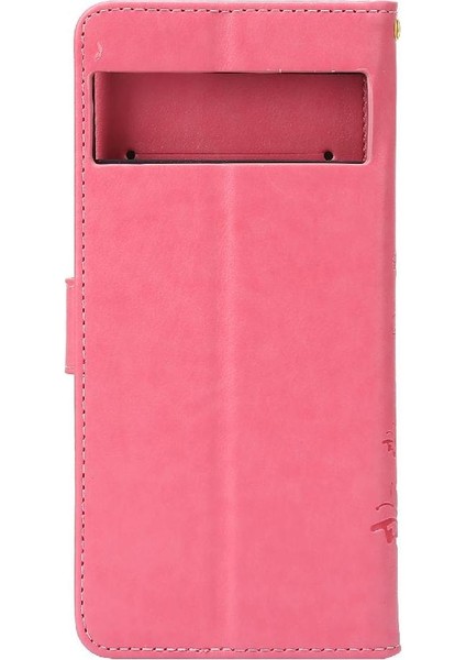 Google Pixel 7 Pro Manyetik Kapatma Kickstand Kart Tutucu Pu Için Filp Durumda (Yurt Dışından) modelleri