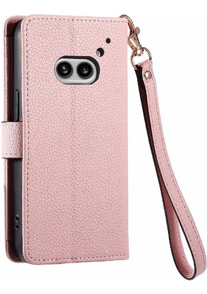 Nothing Flip Case Telefon 2A Aşk Darbeye Dayanıklı Cüzdan Deri Kılıf Fermuar (Yurt Dışından)