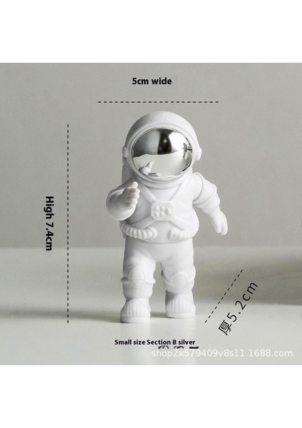Yeni Astronot Süsü Uzay Adamı Süsü Masaüstü Süsleri (Yurt Dışından)