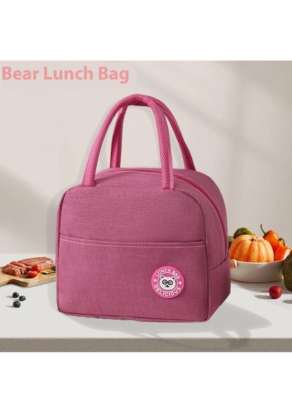 Kalınlaştırılmış Alüminyum Folyo Bento Çanta Işçi Lunchbox Yalıtım Çantası Çanta Yalıtım Çantası (Yurt Dışından)