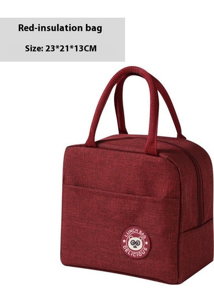 Kalınlaştırılmış Alüminyum Folyo Bento Çanta Işçi Lunchbox Yalıtım Çantası Çanta Yalıtım Çantası (Yurt Dışından)