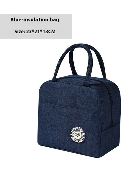 Kalınlaştırılmış Alüminyum Folyo Bento Çanta Işçi Lunchbox Yalıtım Çantası Çanta Yalıtım Çantası (Yurt Dışından)